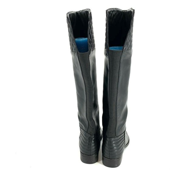 Chinese Laundry Fallout Boot Pull On Black Quilted - Picture 4 of 8